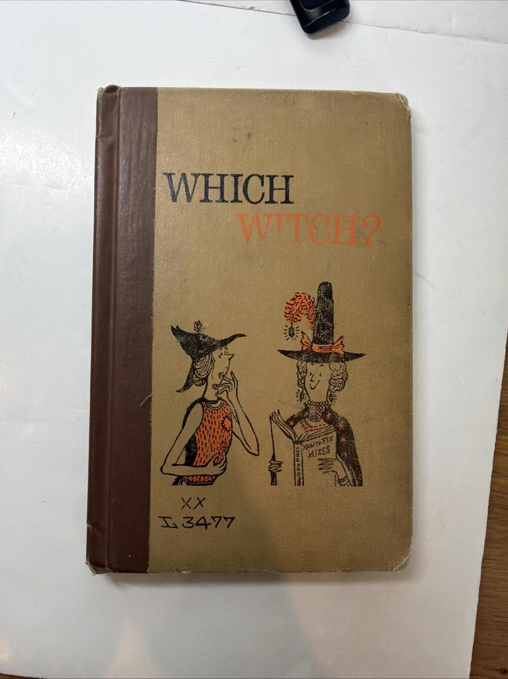 Vintage 1959 Which Witch Robert Lasson John Teppich Illustrated HC Ex-Library
